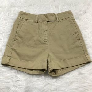 J. Crew Chino Shorts Tan Khaki Pants Size 000